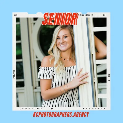 High school senior portrait session in Kansas City